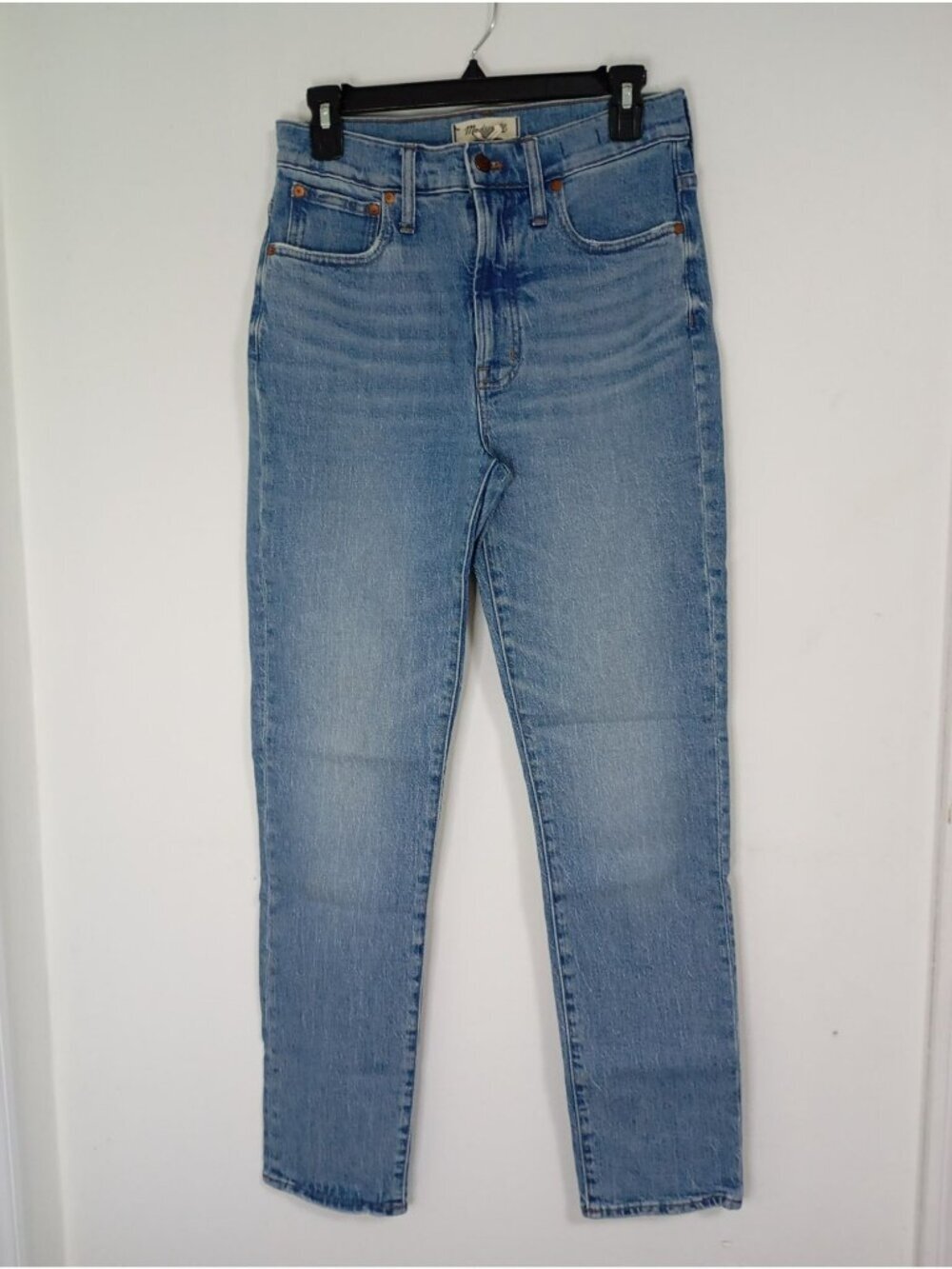 Madewell The Perfect Vintage Jeans High-Rise Light Wash Denim Womens Size 27T